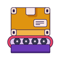 Conveyor belt icon