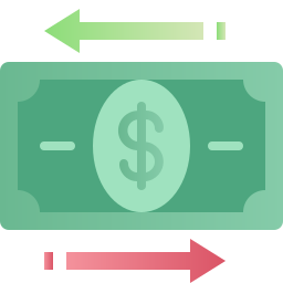 Money transfer icon