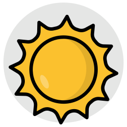 Sun icon