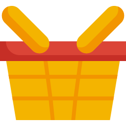 Basket shop icon