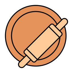 Rolling pin icon