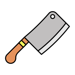 Cleaver knife icon