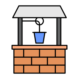 Water well icon