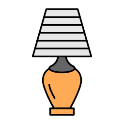 Table lamp icon