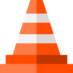 Traffic cone icon