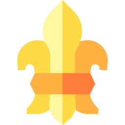 fleur de lis icona