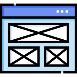 Wireframe icon