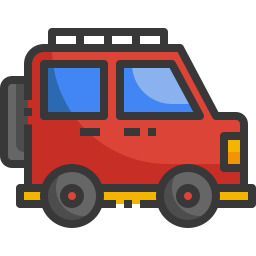 Suv car icon