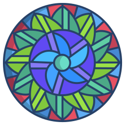 mandala Icône