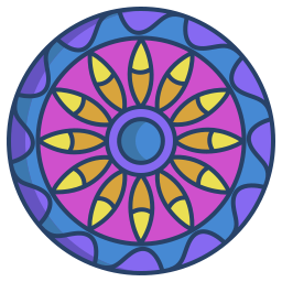 mandala Icône