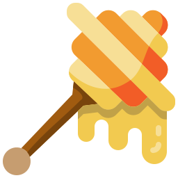 Honey dipper icon