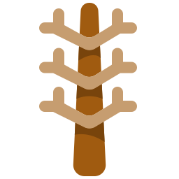 Dry tree icon