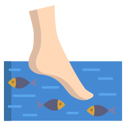 Fish spa icon