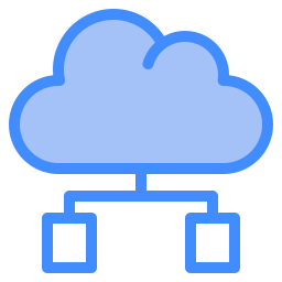 serveur cloud Icône