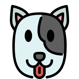 Bull terrier icon