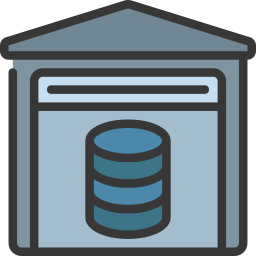 Data warehouse icon