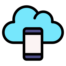 Cloud storage icon