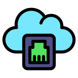 Cloud computing icon