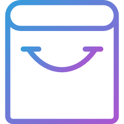 Shopping bag icon