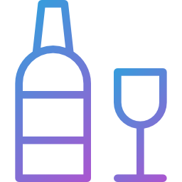 Wine bottle icon