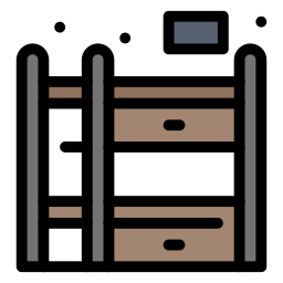 Łóżko piętrowe ikona