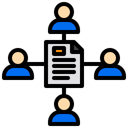 condivisione di file icona