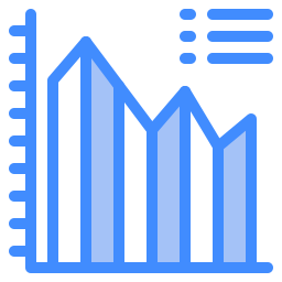 graphique à barres Icône