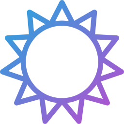 Sun icon