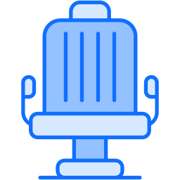 Barber chair icon