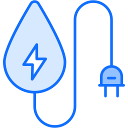 Water energy icon