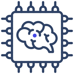 processo cerebrale icona