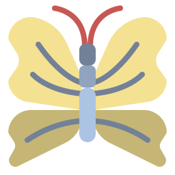 borboleta Ícone