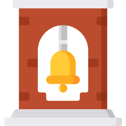 Bell tower icon