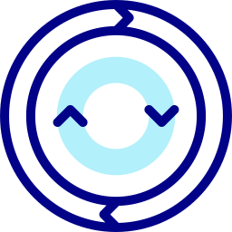 Circle arrows icon