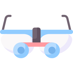 Surgical glasses icon