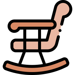 Rocking chair icon