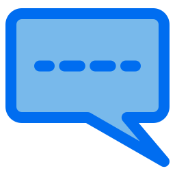 Speech bubble icon