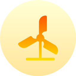 Wind turbine icon