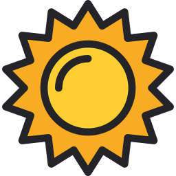 Sun icon