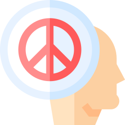 Peaceful icon