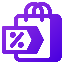 Shopping bag icon