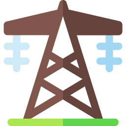 Transmission tower icon