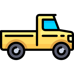 Pickup truck icon