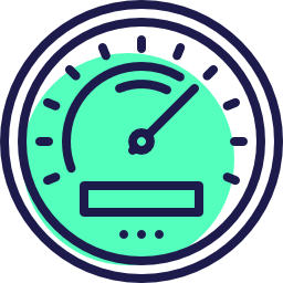 snelheidsmeter icoon