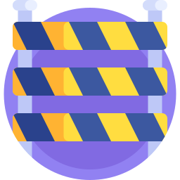 Police line icon