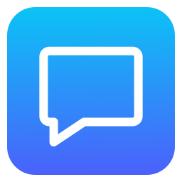 Speech bubble icon