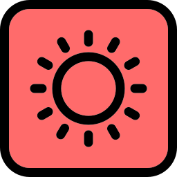 Sun icon