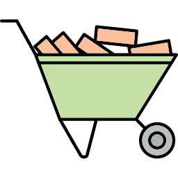 Wheelbarrow icon