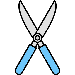 Pruning shears icon