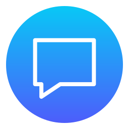 Speech bubble icon